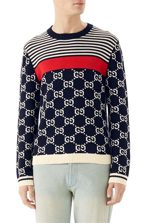 gucci striped sweater replica|gucci sweater designer.